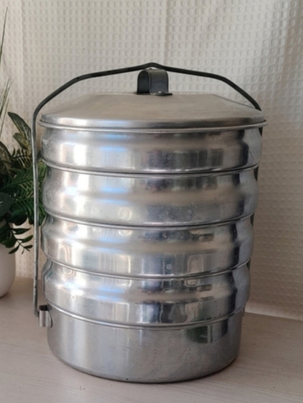 Regal's Picnic Pack, Aluminum 5 Pans Handy Food Carrier